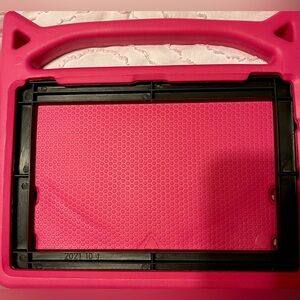 Amazon Fire HD 10 pink shockproof tablet case. New in original bag with barcode